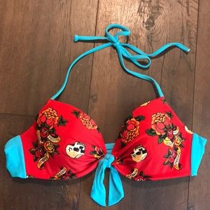 Hot Topic Old School Tats Bikini Top
